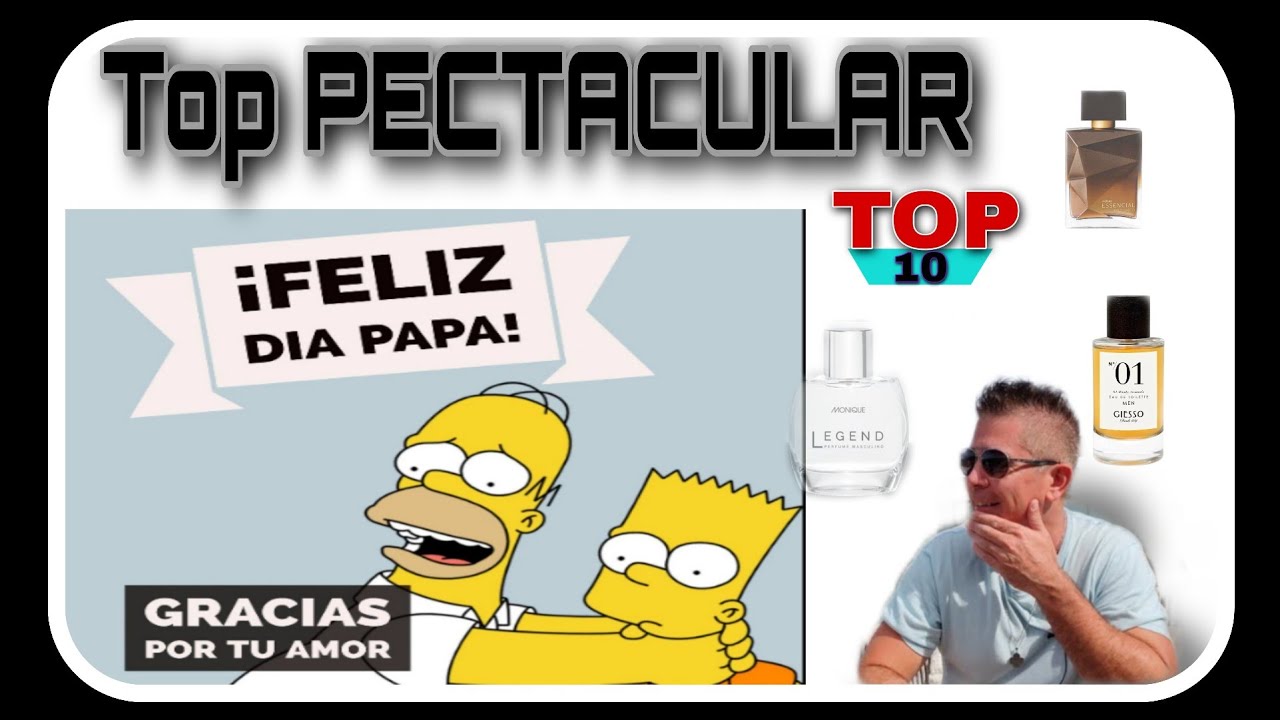 TOP 10 Perfumes para el DÍA DEL PADRE