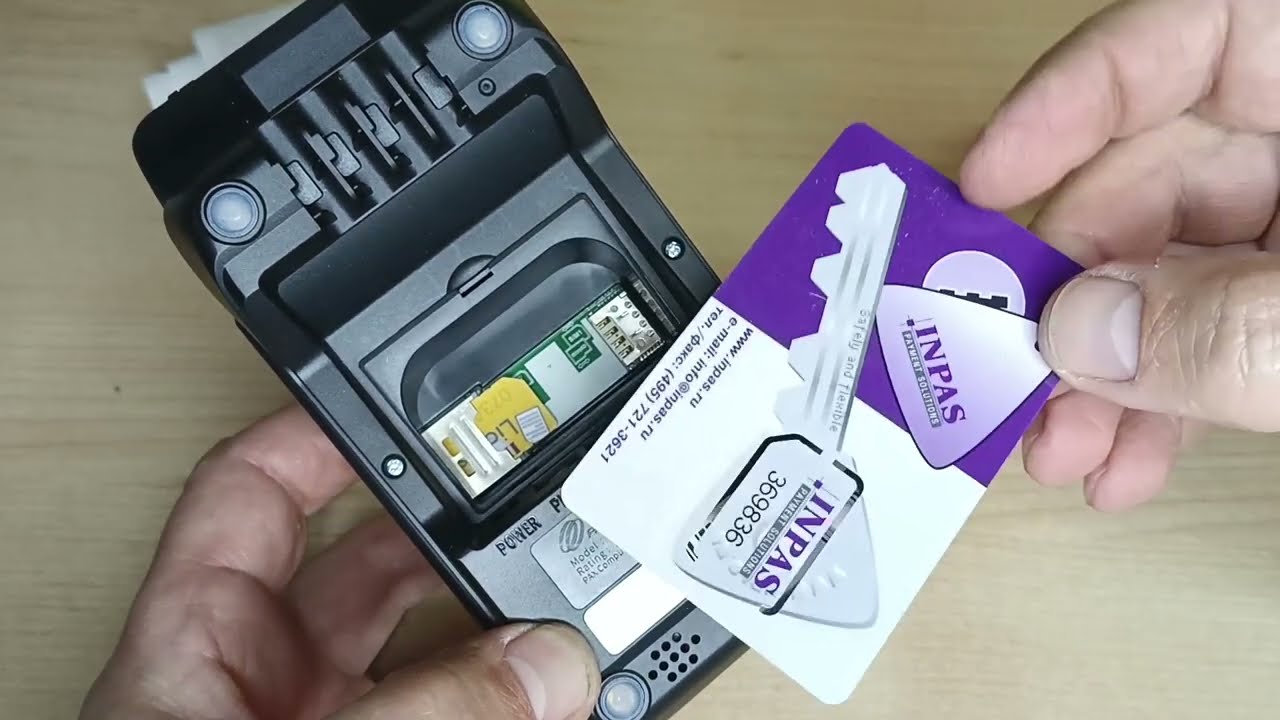 Обзор PAX D230. Настройка  WI FI