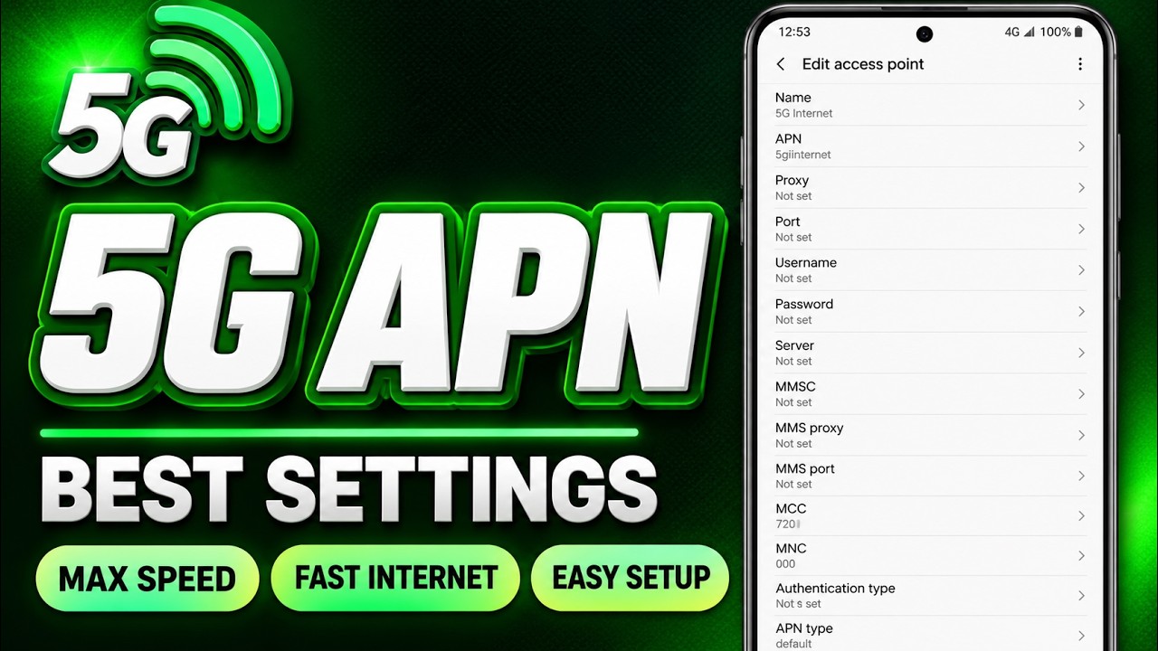 Best APN Settings that Unlock 5G Speeds on Android