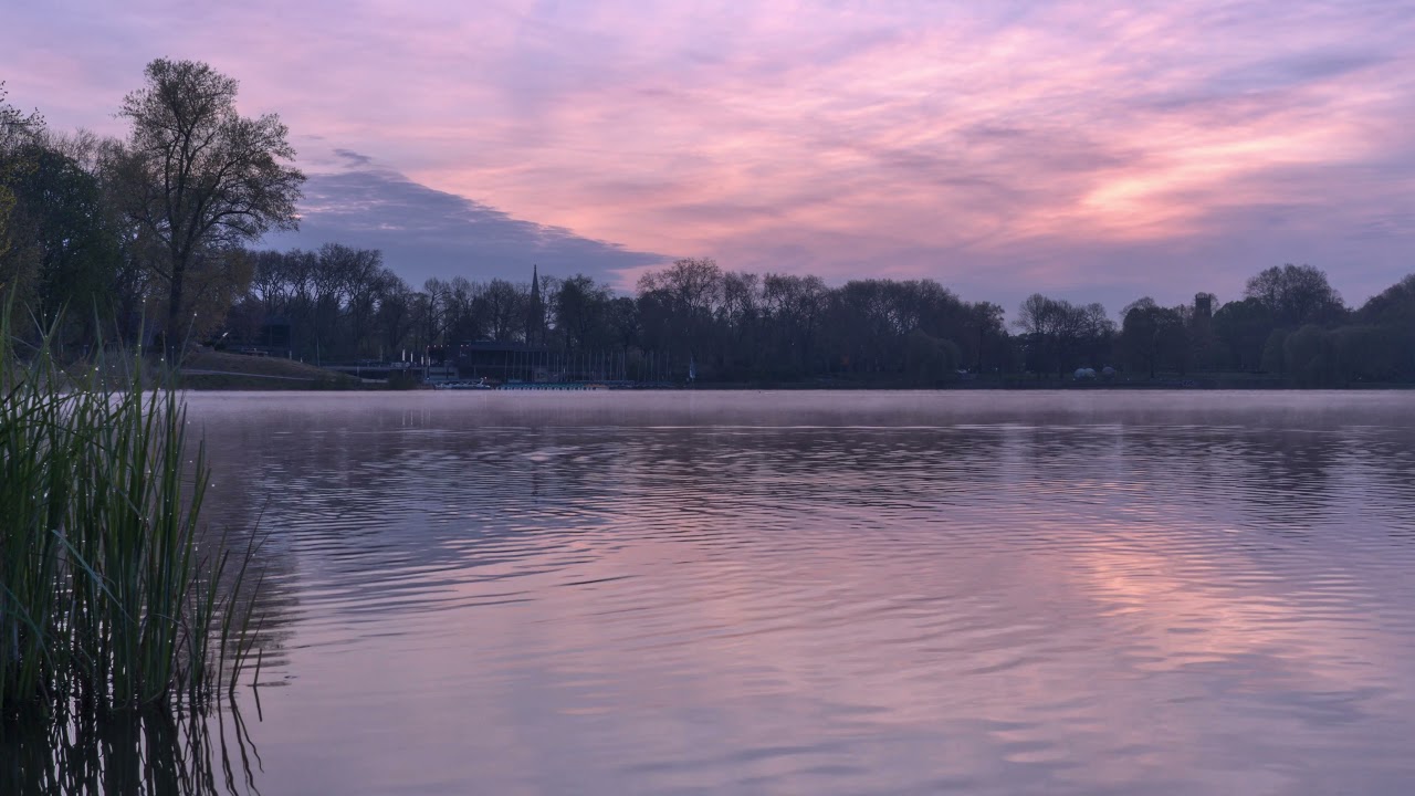 Münster Aasee Sunrise Frühling 2020