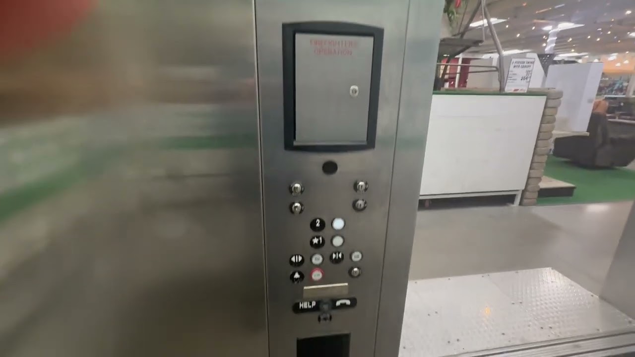 Thyssenkrupp hydraulic elevator at Menards Northland Center in Columbus, OH ￼
