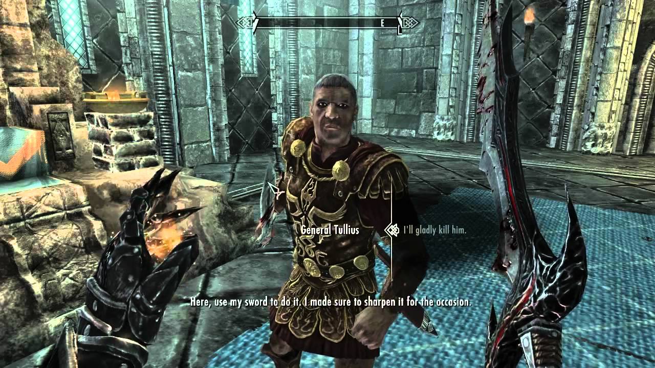 Skyrim : Killing Ulfric Stormcloak ( Final Imperial Mission )