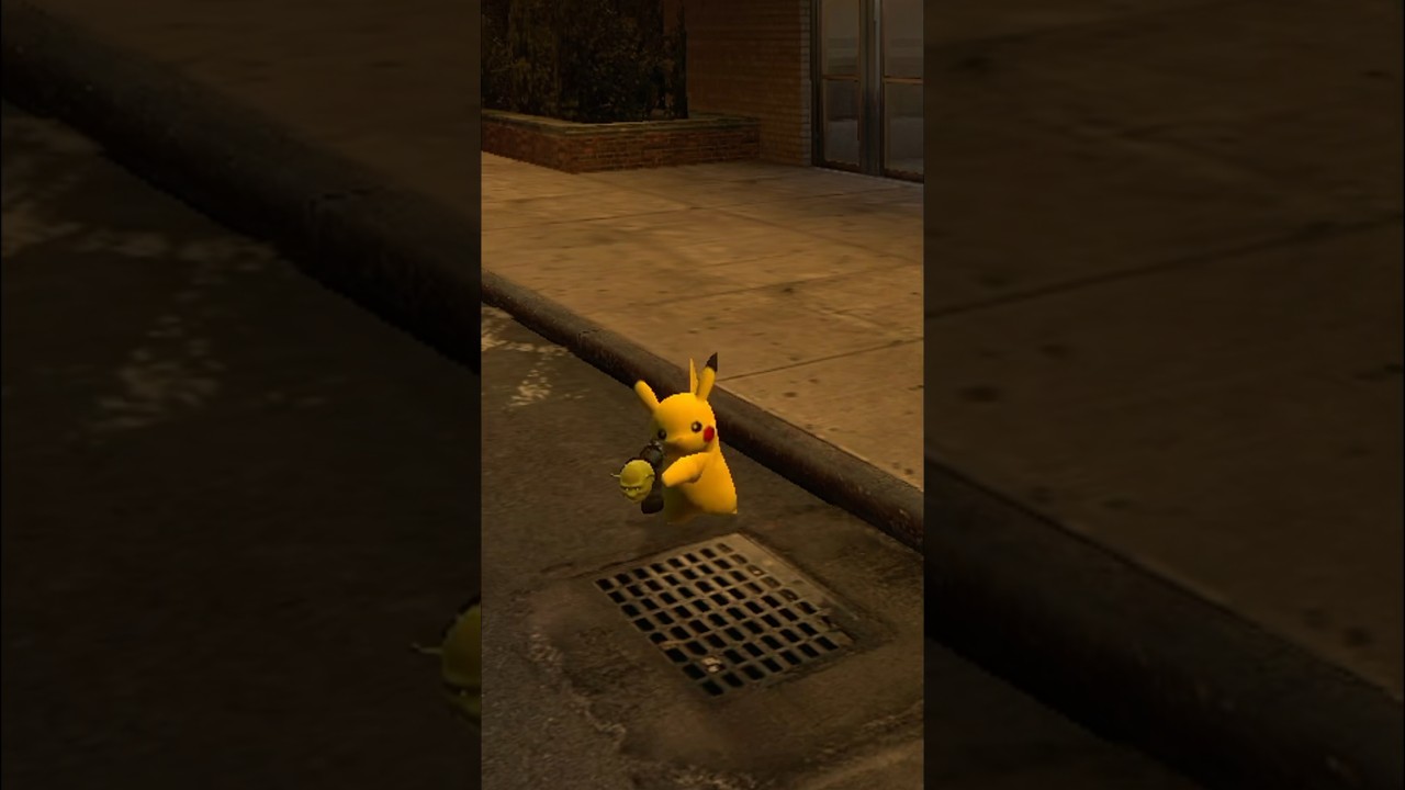 pikachu si fa la patente e finisce non bene #shorts #ita #gmod