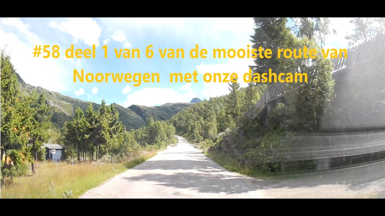 #58 #noorwegen  film met mooie muziek in 6 delen Van Nymoen Leirplass, naar Måna Camping Måndalen