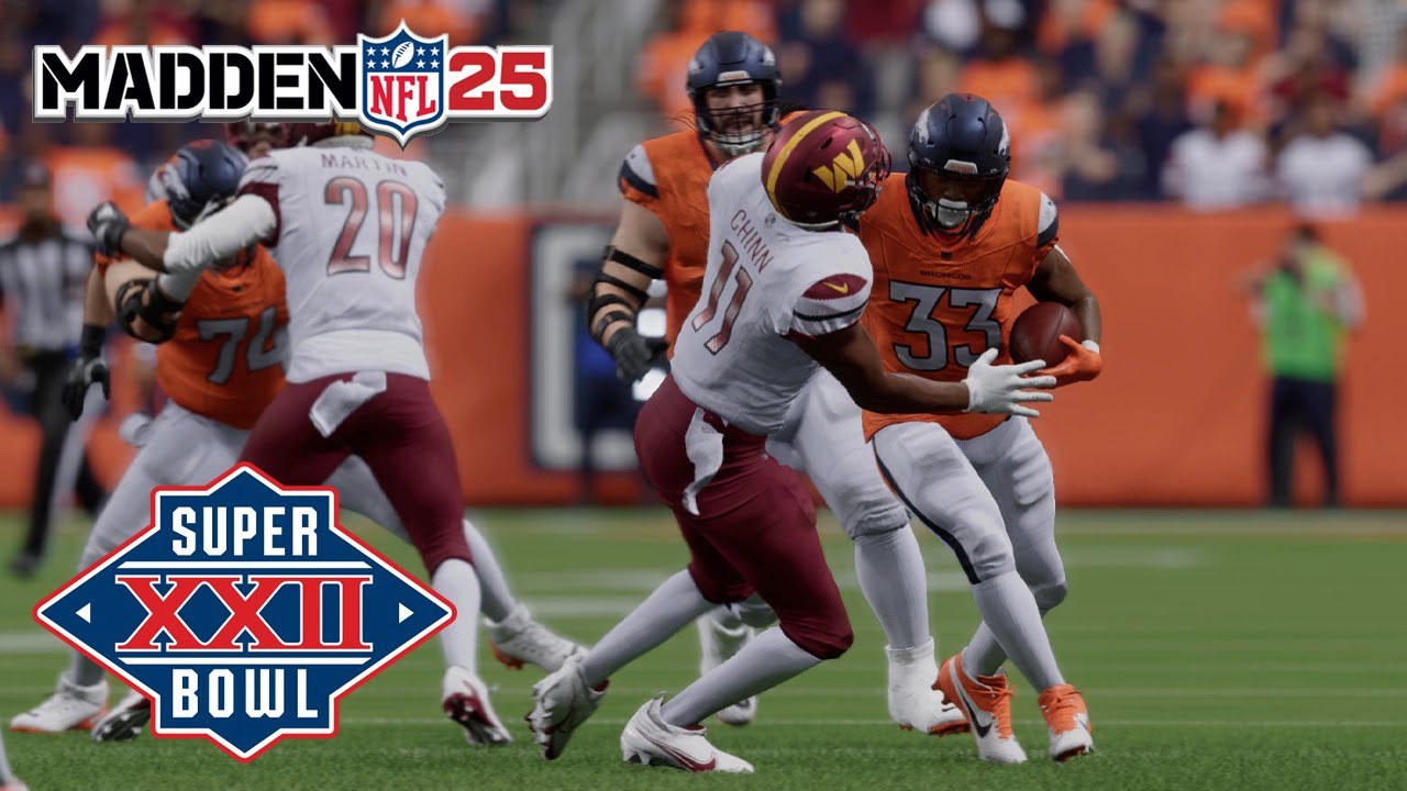 Вашингтон встретится с Денвером в Супербоуле XXII #madden25
