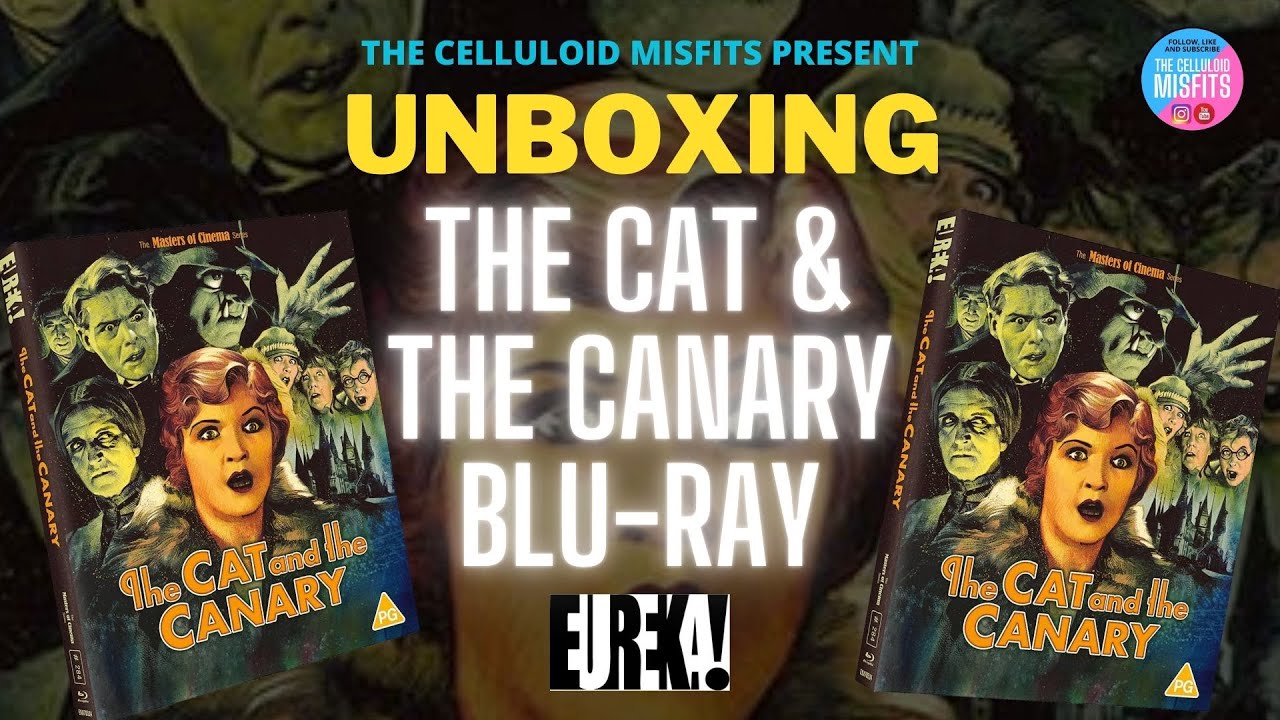 THE CAT AND CANARY - Eureka Video Blu-ray Unboxing