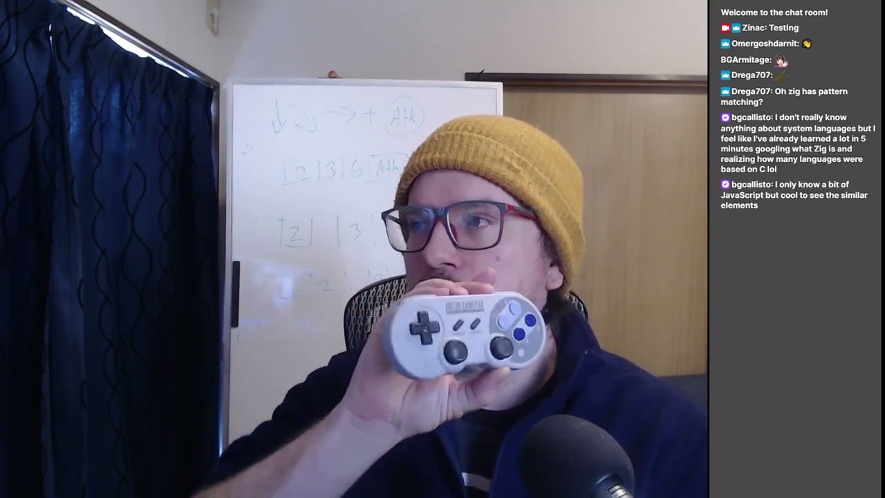 Zig Fighting Game - Input Buffering and Motion Inputs