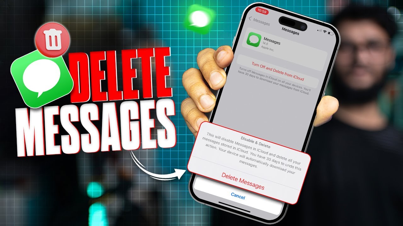 How to Delete iMessages or Messages from iCloud on iPhone | Manage iCloud Storage