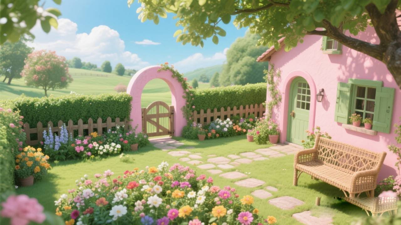 Farmhouse Courtyard Goals: Turning a Simple Space into a Dreamy Retreat