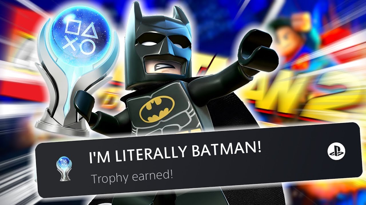I Got The Platinum Trophy For The BEST Lego Batman Game