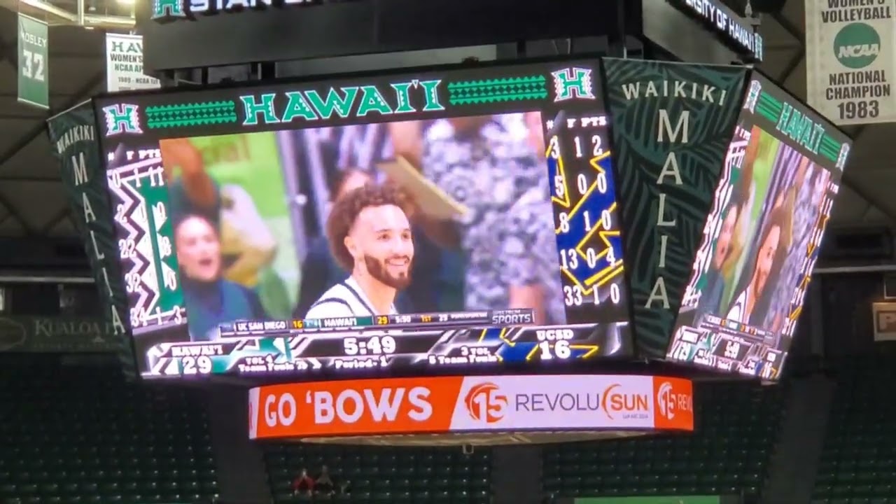 All my B-roll from UH Vs. UCSD (1/30/25)