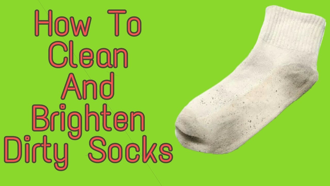 How To Clean And Brighten Dirty Socks