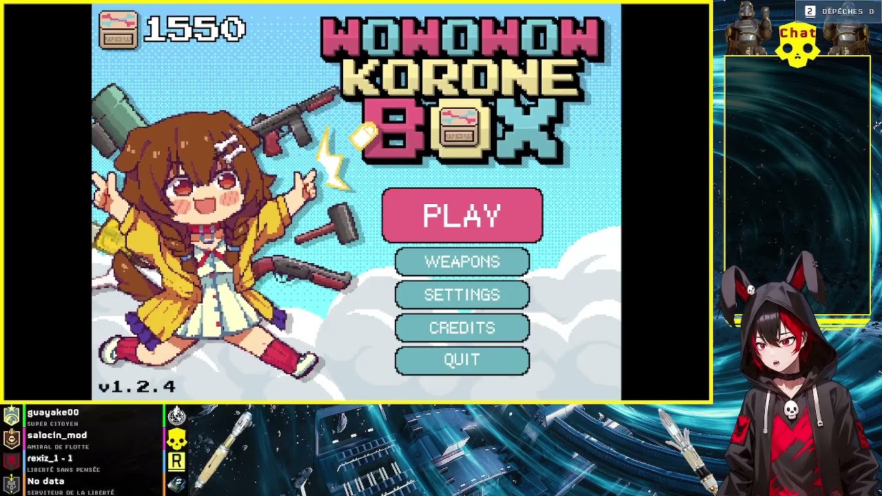[DÉCOUVERTE #3 - WOWOWOW KORONE BOX] - VAGUE 48 ! - [NOCTIS] [VTUBER FR]