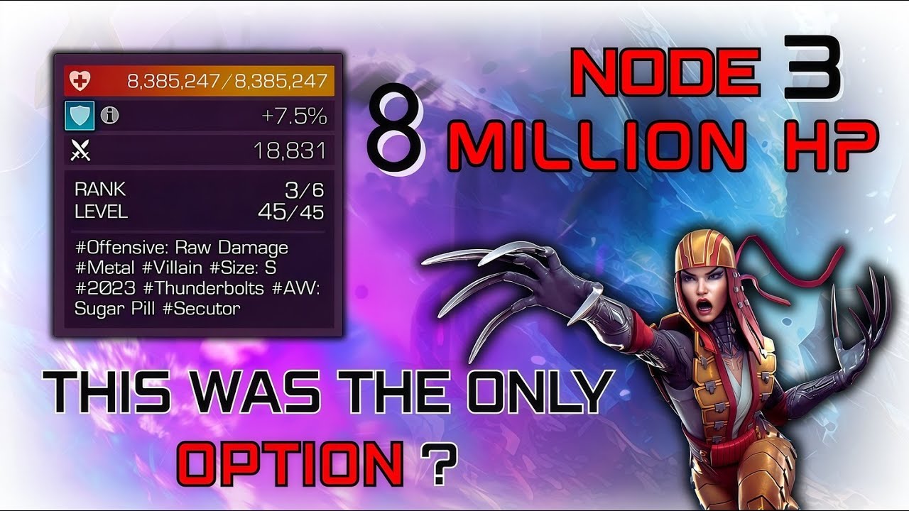 The Option only I have for this fight against Lady Deathstrike | BIG THING - FORCE CHARGES!!💥 #mcoc