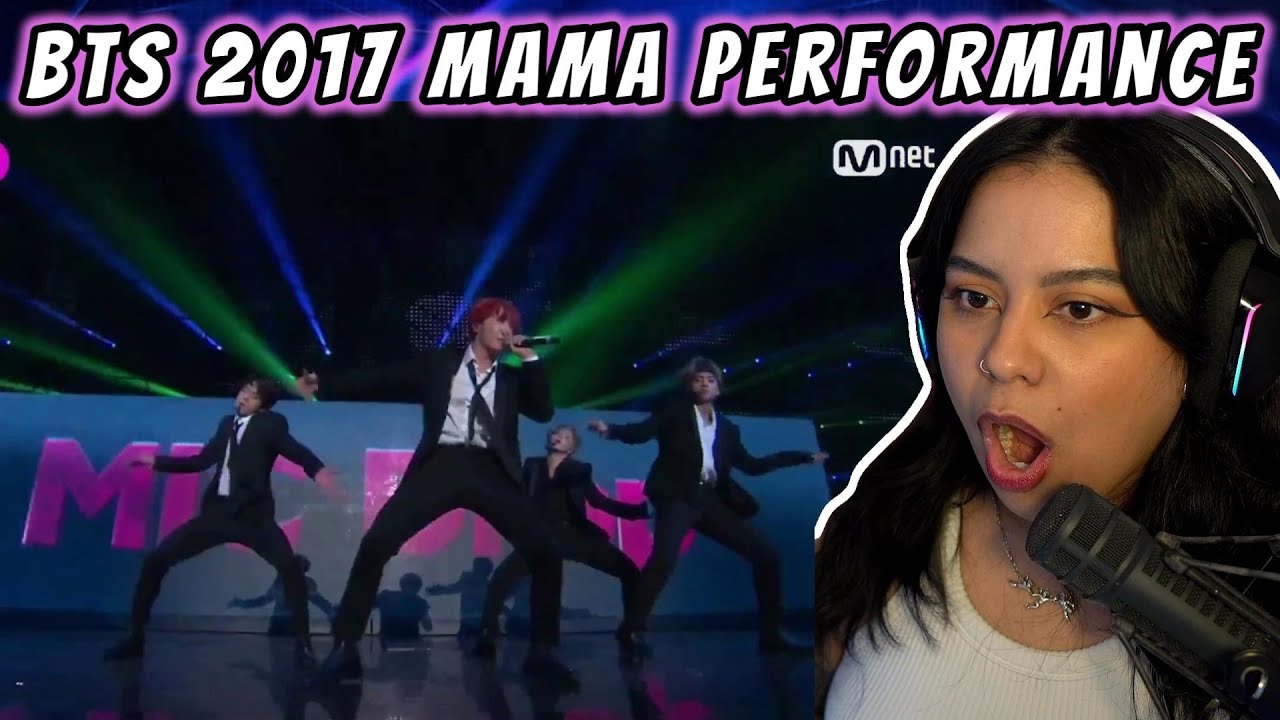BTS MAMA 2017 PERFORMANCE | first time REACTION!!