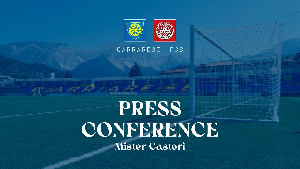 Carrarese vs. FC Südtirol 0-0: Fabrizio Castori