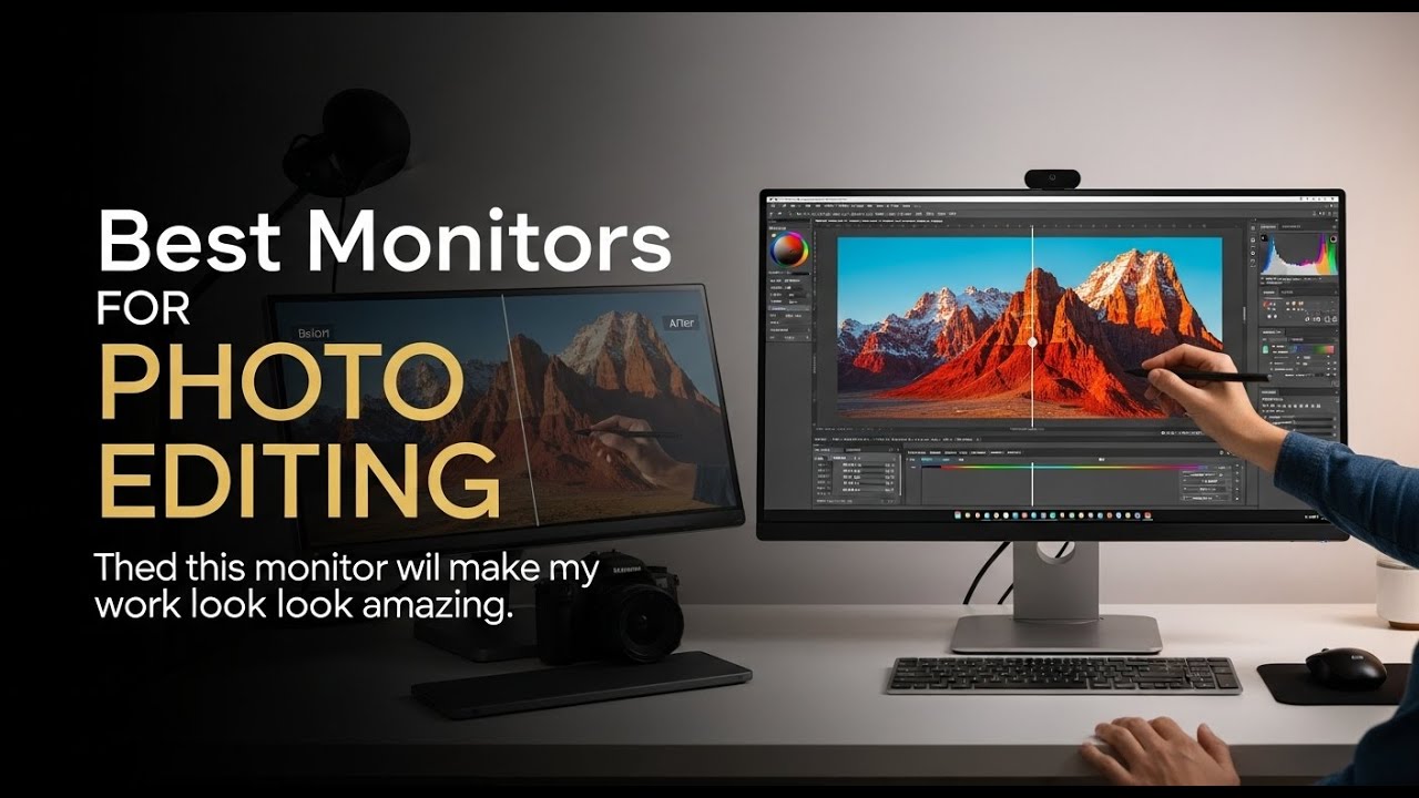 TOP 5 Best Monitors For Photo Editing 2026 | I Tested the 