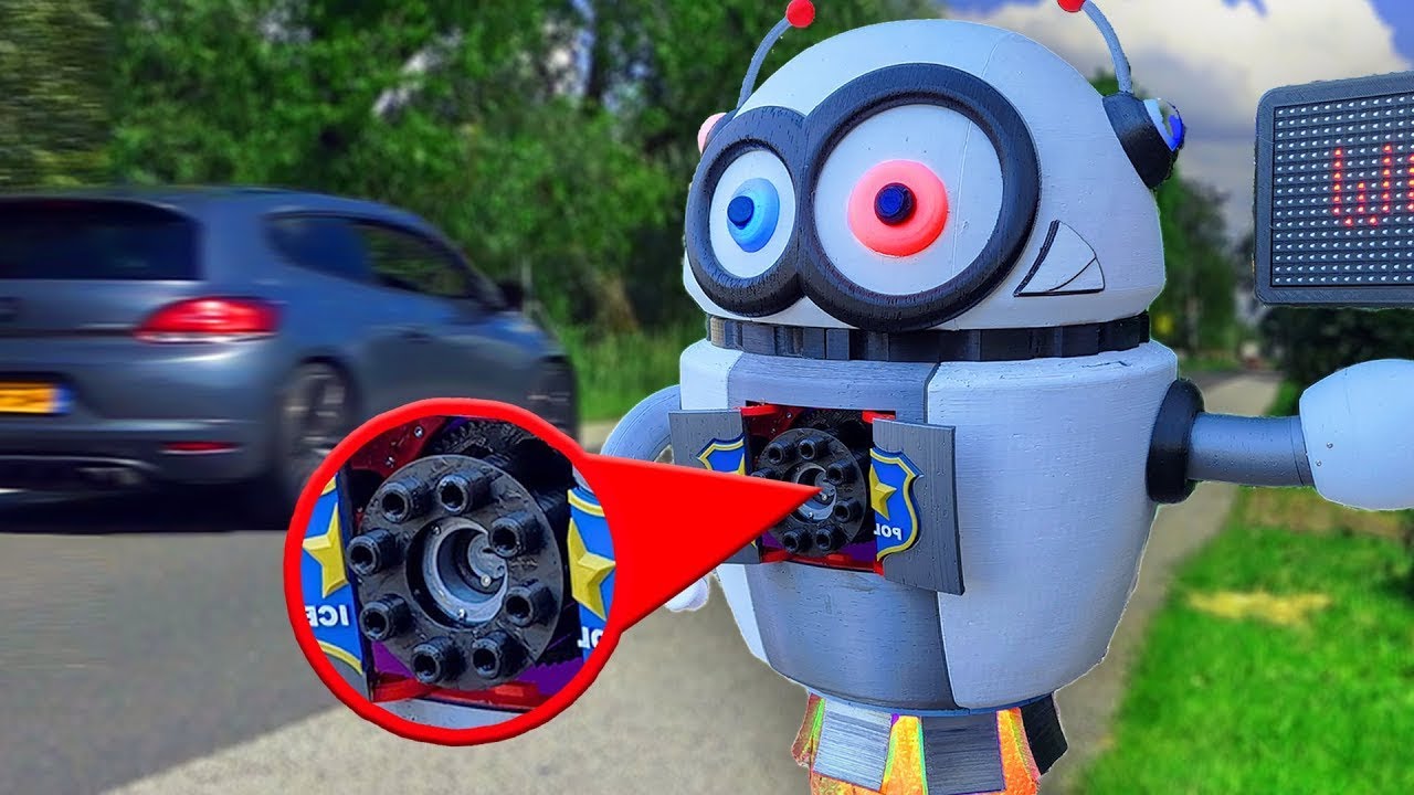 Building a Robot That Stops Speeding Maniacs..