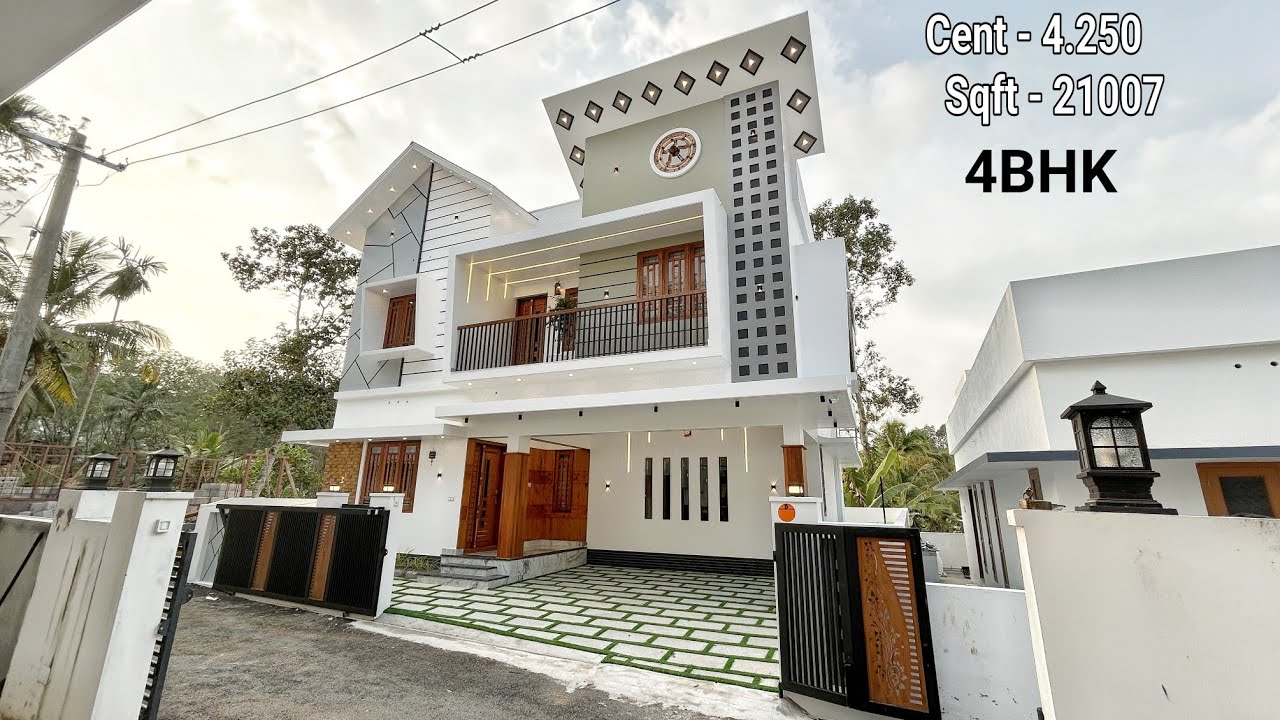 No.333 /പുതിയ 4BHK മനോഹരമായ വീട്  റോഡ് side തിരുവനന്തപുരത്ത് നിങ്ങൾക്ക് സ്വന്തമാക്കാം.🏡 #house #home