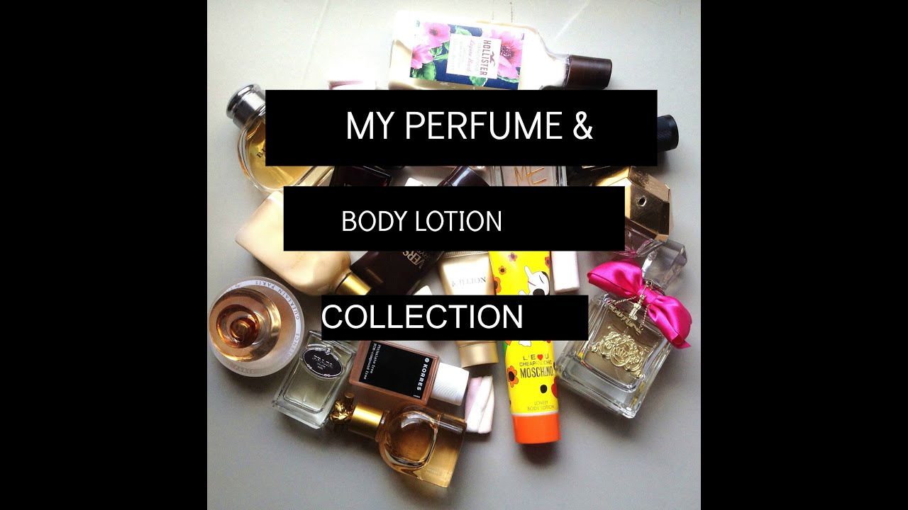 MY PERFUME & BODY LOTION COLLECTION | artemis samara