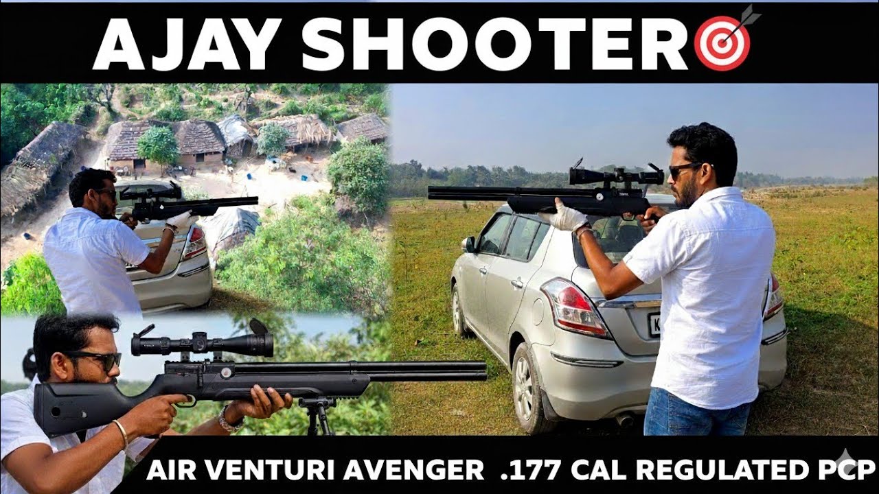 Air Venturi Avenger .177 Cal Regulated PCP #ajayshooter  #viralvideo #video #trending #viral 