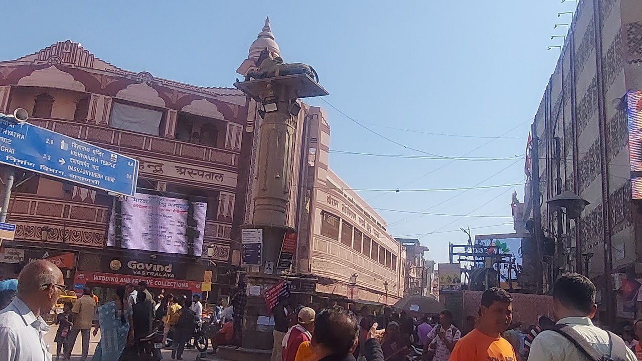 Vinu Baba 25 is live Kashi Vishwanath Mandir Route Guide 🛕 | Varanasi Live Walk | Har Har Mahadev