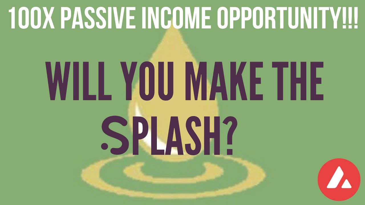 Splassive Income Opportunity | HOT Project To 10x Your Investment 😀🤩🥰