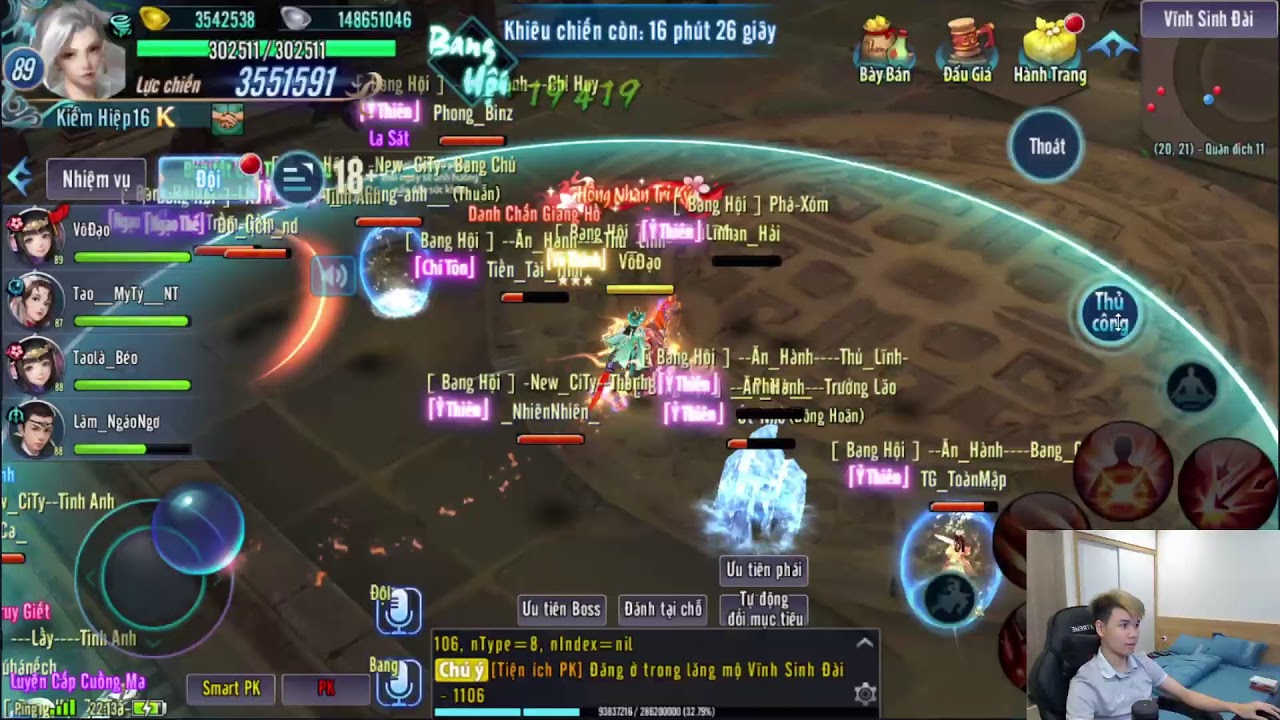 Chuyển 4 Triệu Vàng Về ACC TOP 1 S700 ... Vô Đạo ... Úp Max Mọi Thứ :))