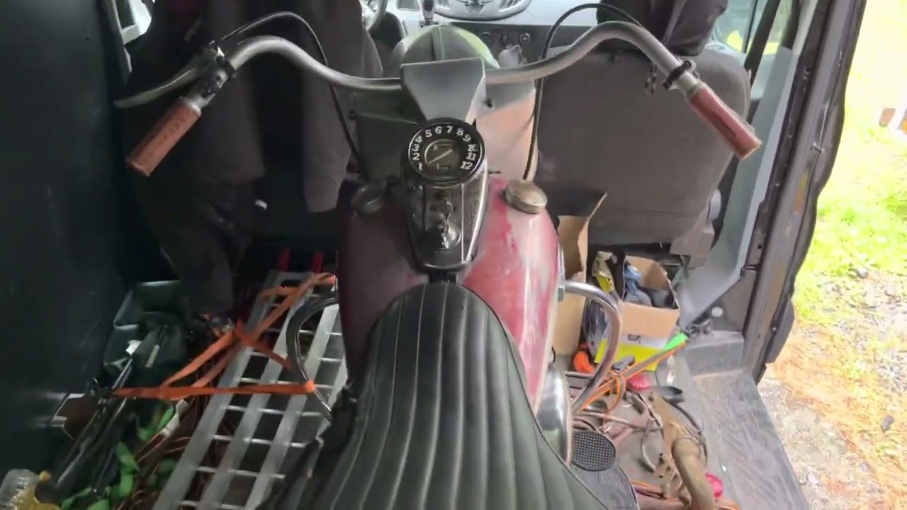 1960 Panhead for sale.  Original paint. June 2023