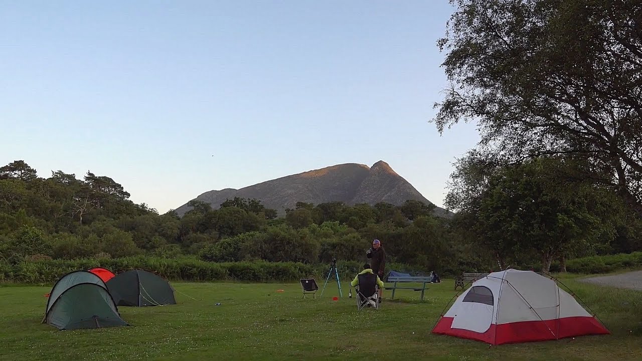Car camping around Arran | Castles | Waterfalls | Peacocks | Lochs | Hotels
