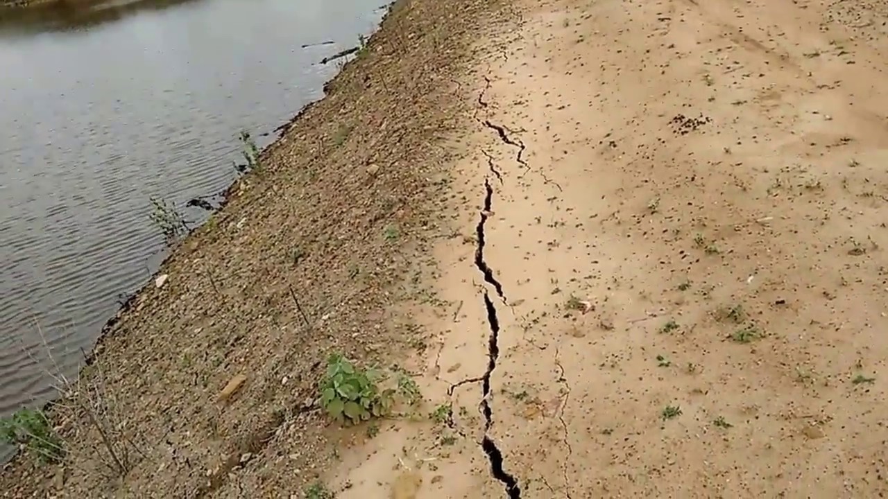 Barragem corre risco de se romper!