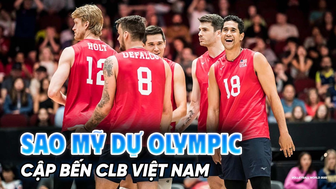 Dàn ngoại binh nam khủng cập bến Việt Nam, xuất hiện ngôi sao tuyển Mỹ từng dự Olympic