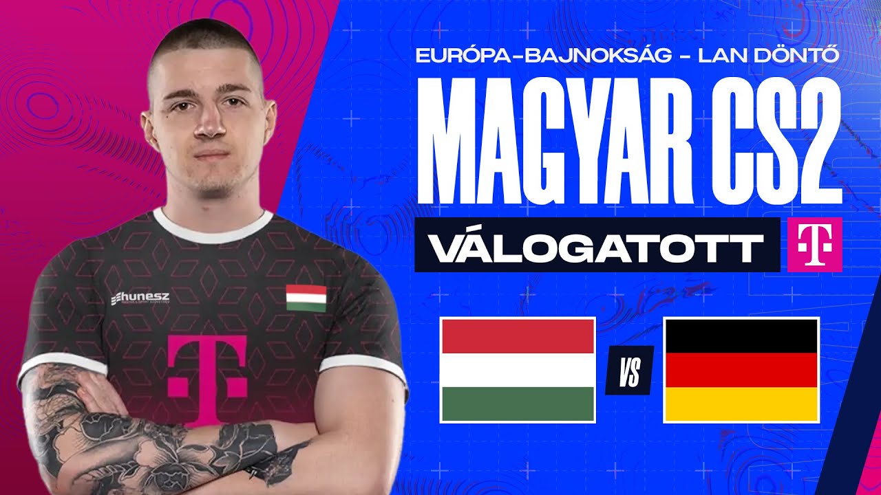 Magyarorsz&aacute;g - N&eacute;metorsz&aacute;g I F&eacute;rfi CS2 v&aacute;logatott | IESF Eur&oacute;pa-bajnoks&aacute;g 2025 offline d&ouml;ntő