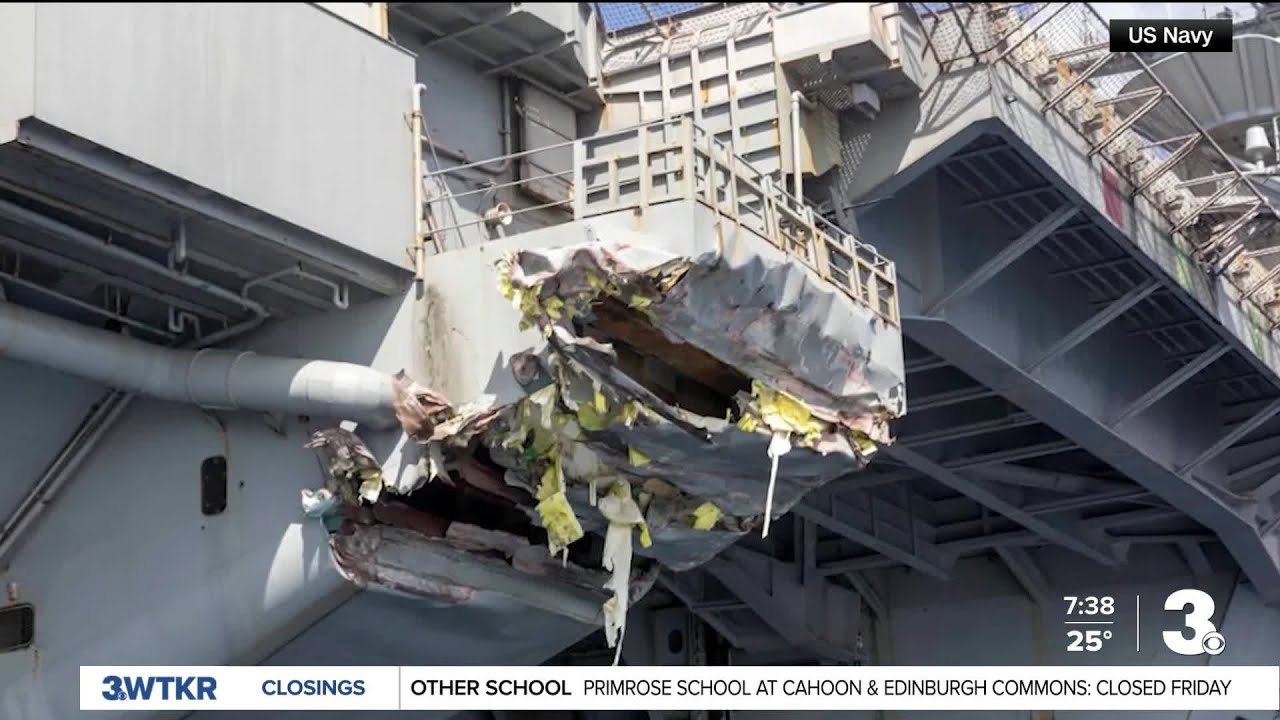 Aircraft carrier USS Harry S. Truman's commanding officer relieved following collision