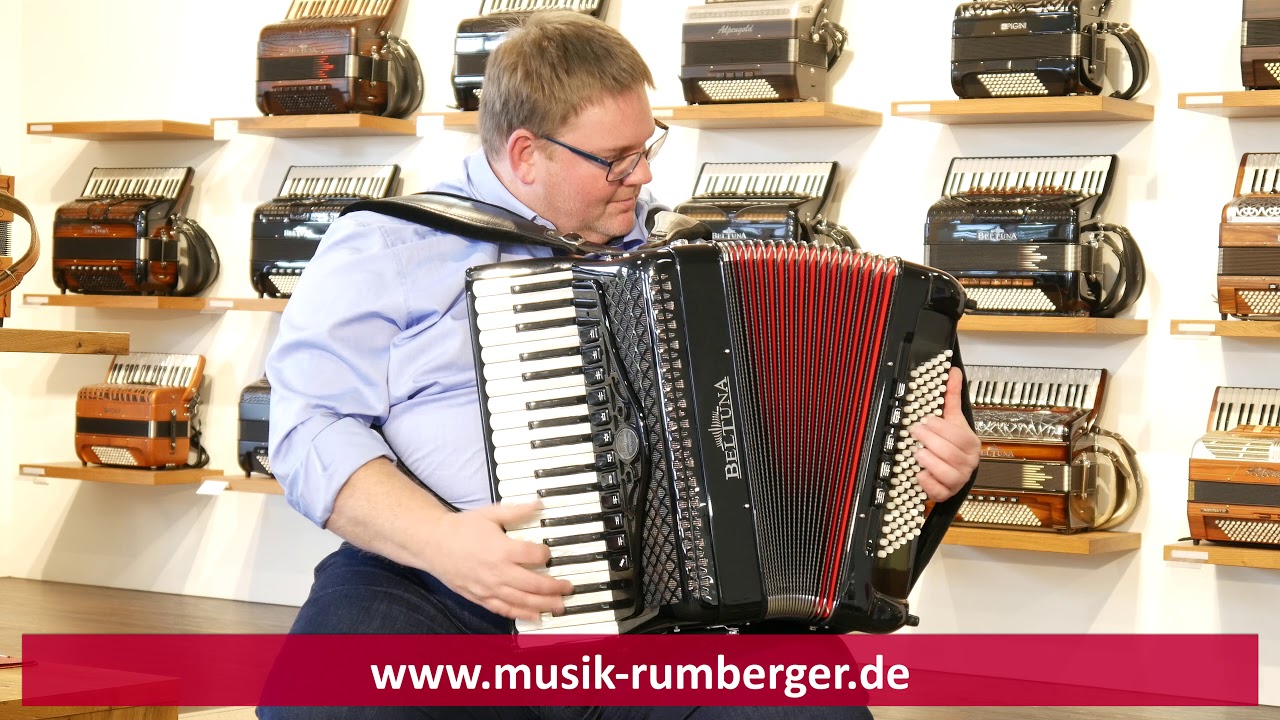 Akkordeon Beltuna Studio IV 96 P bei Musik Rumberger | gespielt von Bernhard Kohlhauf