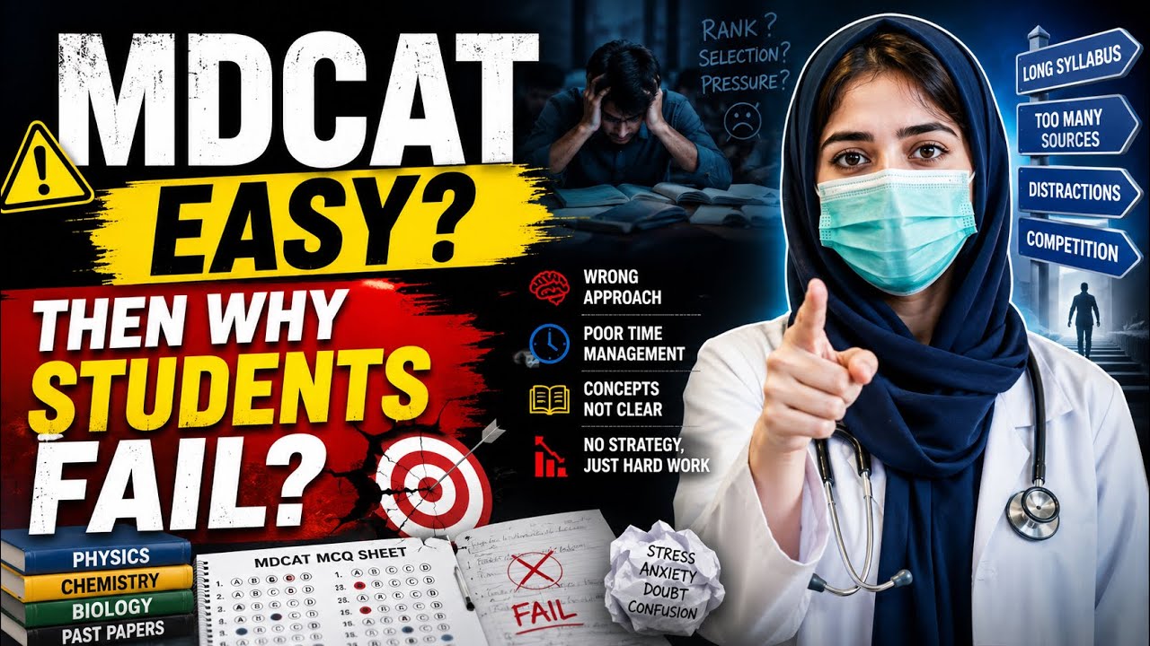 If MDCAT Is So Easy, Why Do So Many Students Still Fail? | MDCAT Reality Check | ASA Medic