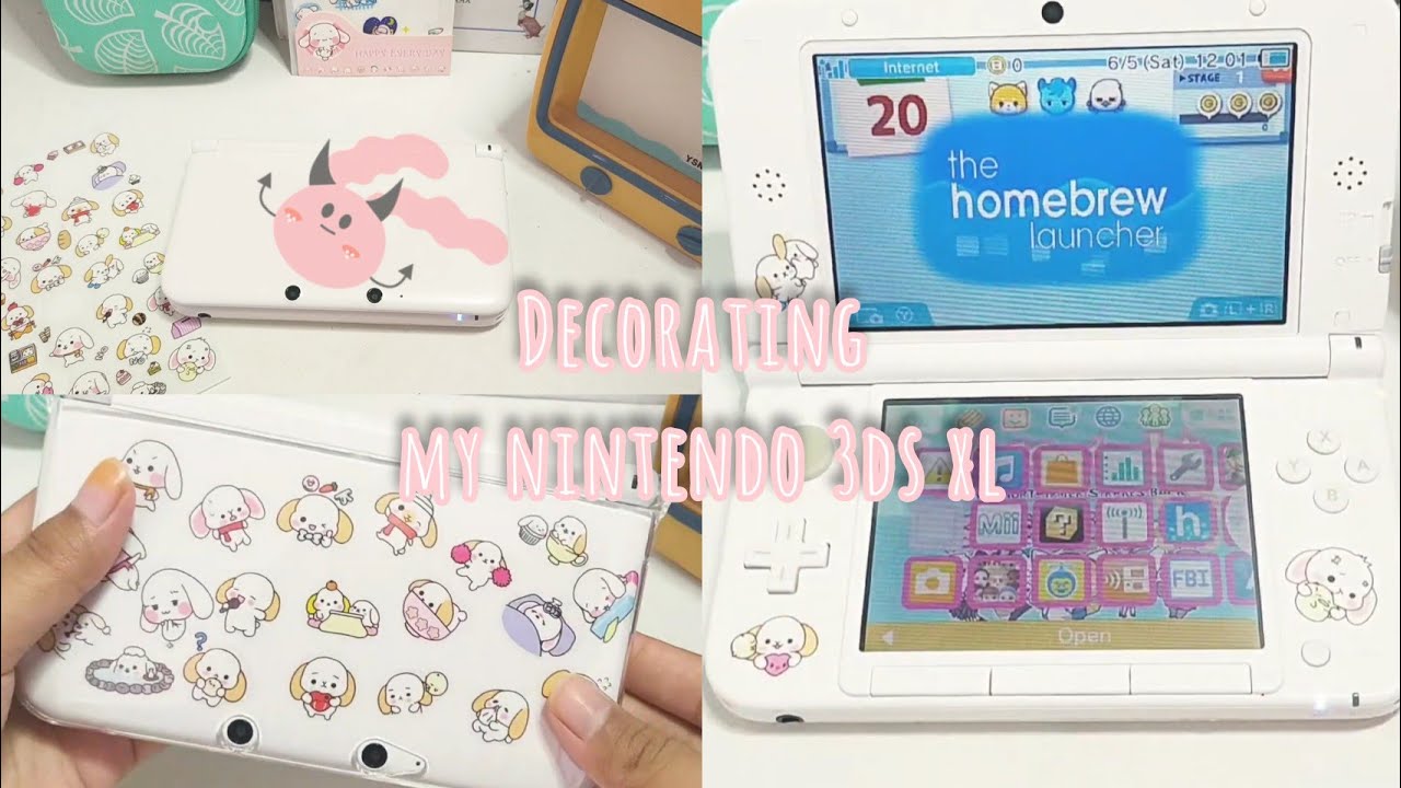 customize nintendo 3ds xl #newcase