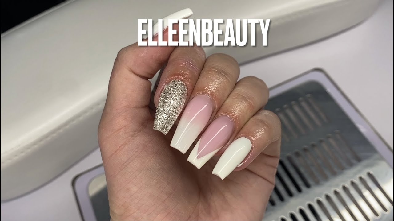 Gelenaglar│French Fade│Sugar Glitter│ElleenBeauty