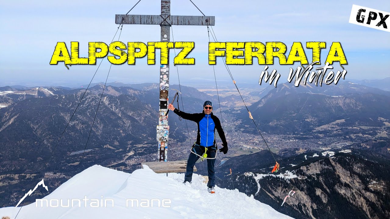 Alpspitze - Klettersteig im Winter