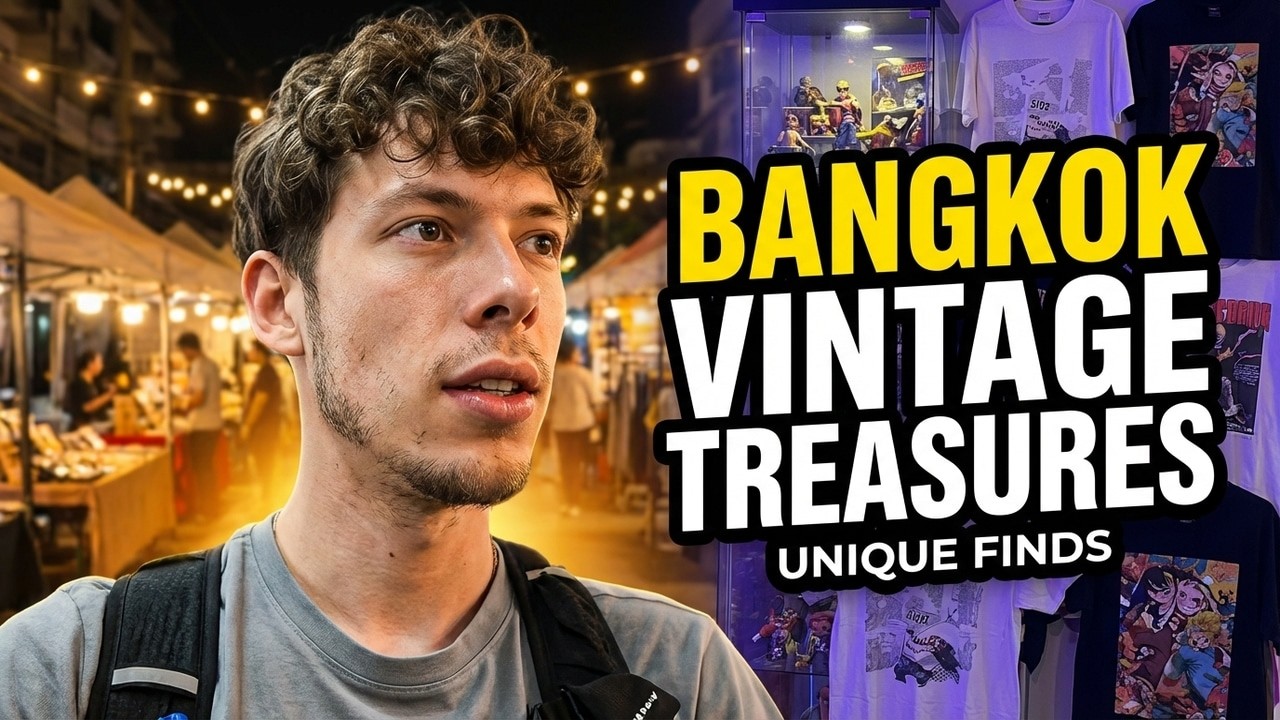Bangkoks Vintage Market Finds!