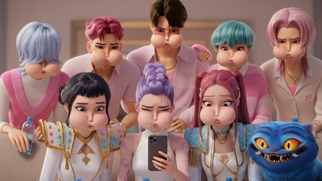 TOP 9 Funny Reactions🤣With SAJA Boys x HUNTRIX | Rumi x Jinu | Baby Saja x Zoey | KPOP Demon Hunters