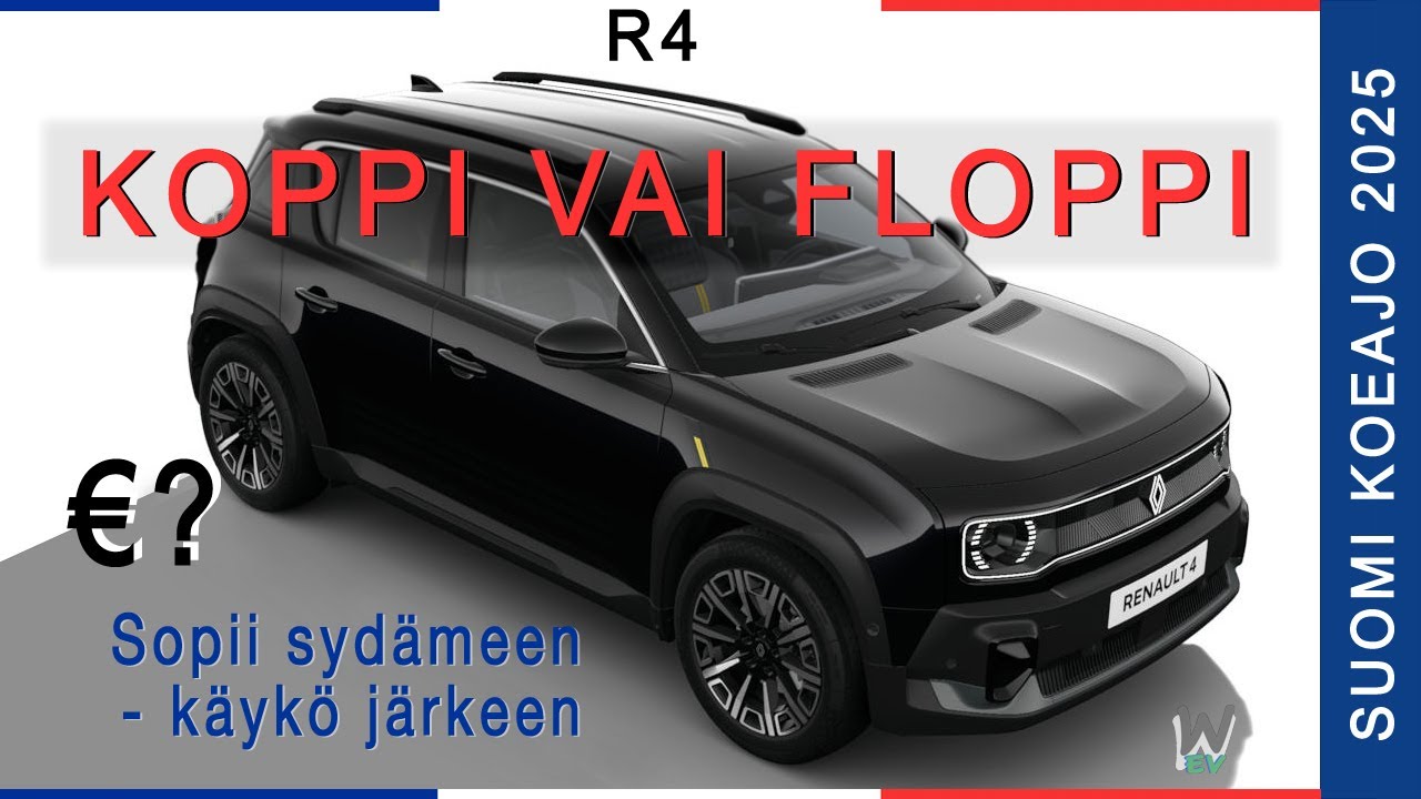 Renault 4: Koppi vai Floppi? Vastaako odotuksia ja hintaa?