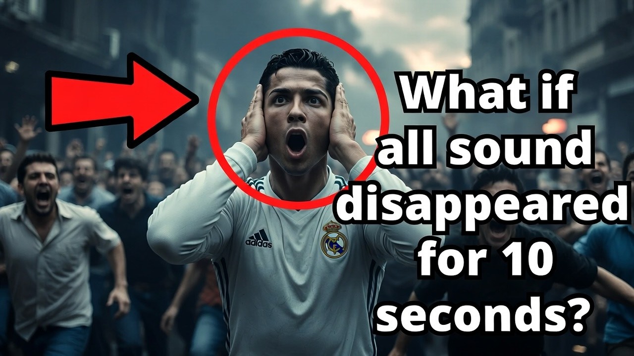 What If All Sound Disappeared for 10 Seconds?😱#Shorts #CristianoRonaldo#WhatIf#Science#earth#galaxy