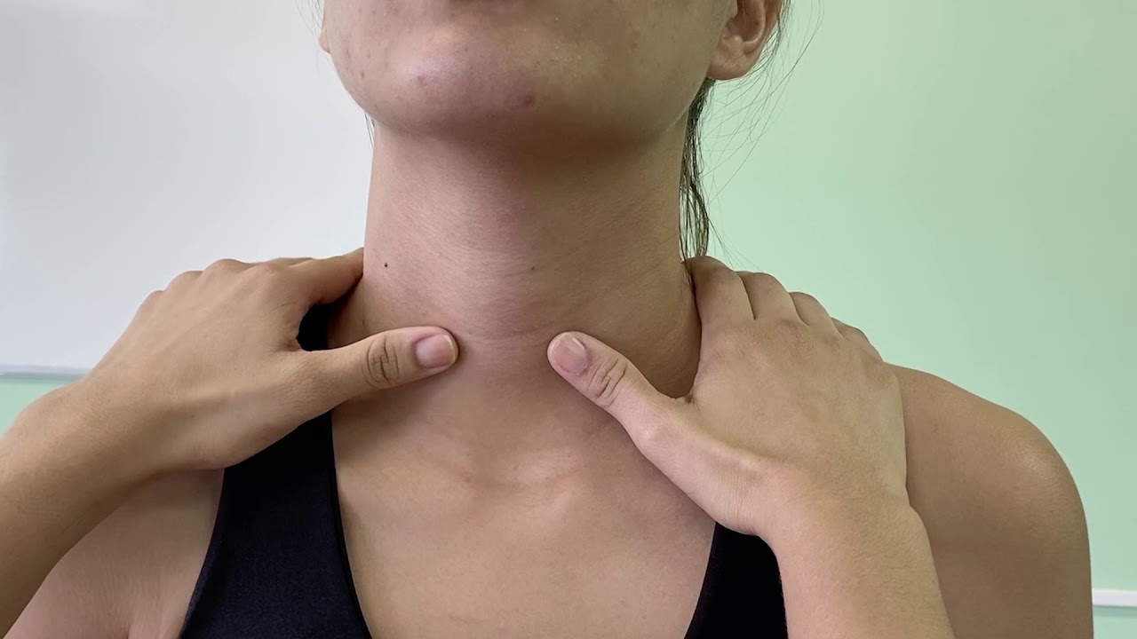 PALPAÇÃO DA TIREOIDE - Semiotécnica