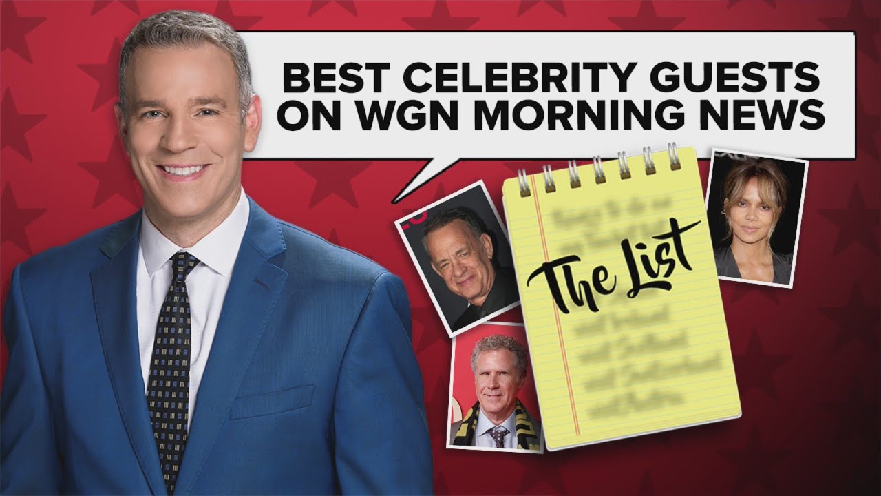 Larry's list of the best celebrity guests on WGN Morning News