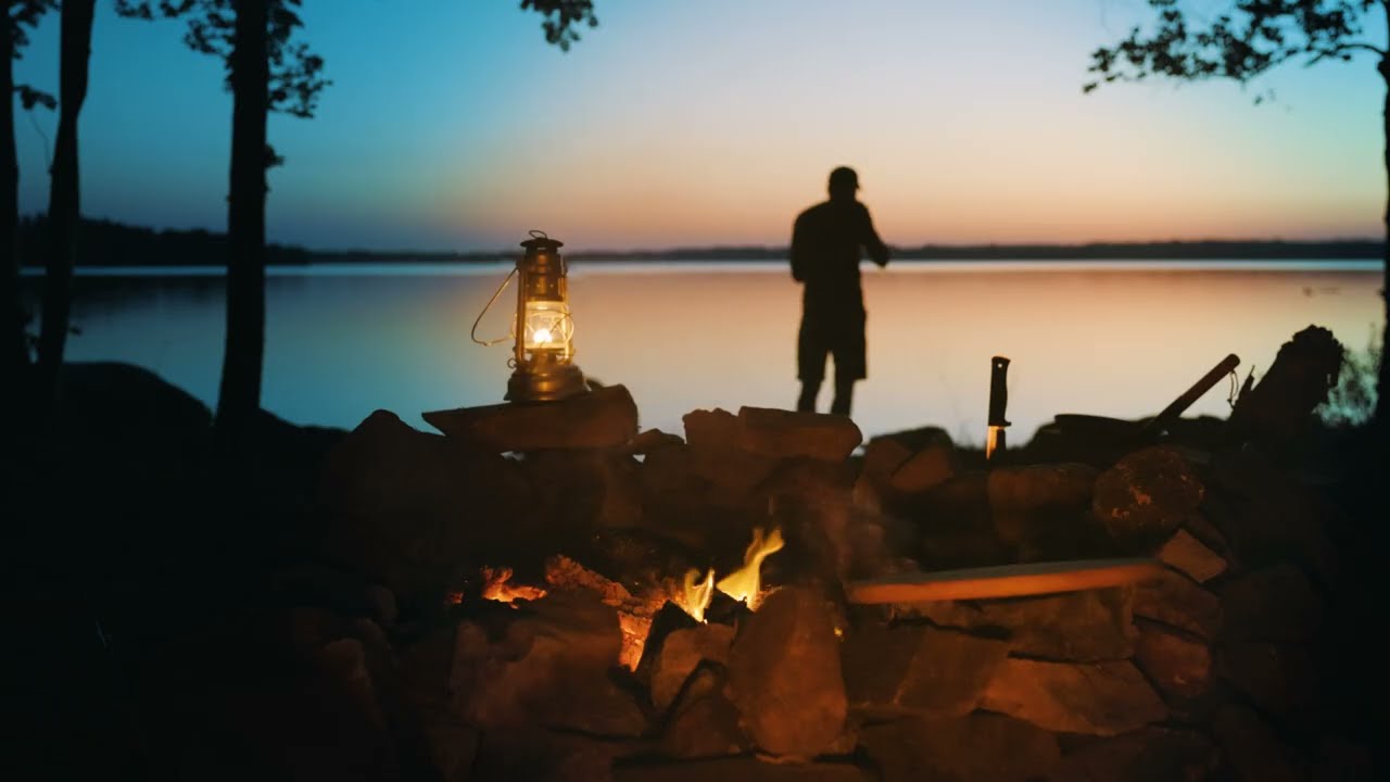 Weekends are Best Spent Outside - 1 Night Lakeside Camping in Sweden, Sm&aring;land at Ekesnabb