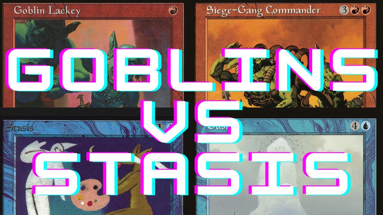 Stasis vs Goblins DMG 1k QF | PREMODERN MTG PAPER GAMEPLAY | Impulse Plays