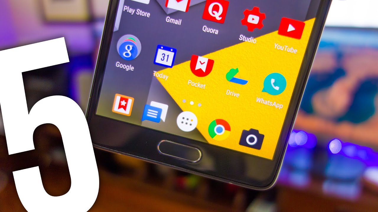 Top 5 Android Icon Packs!