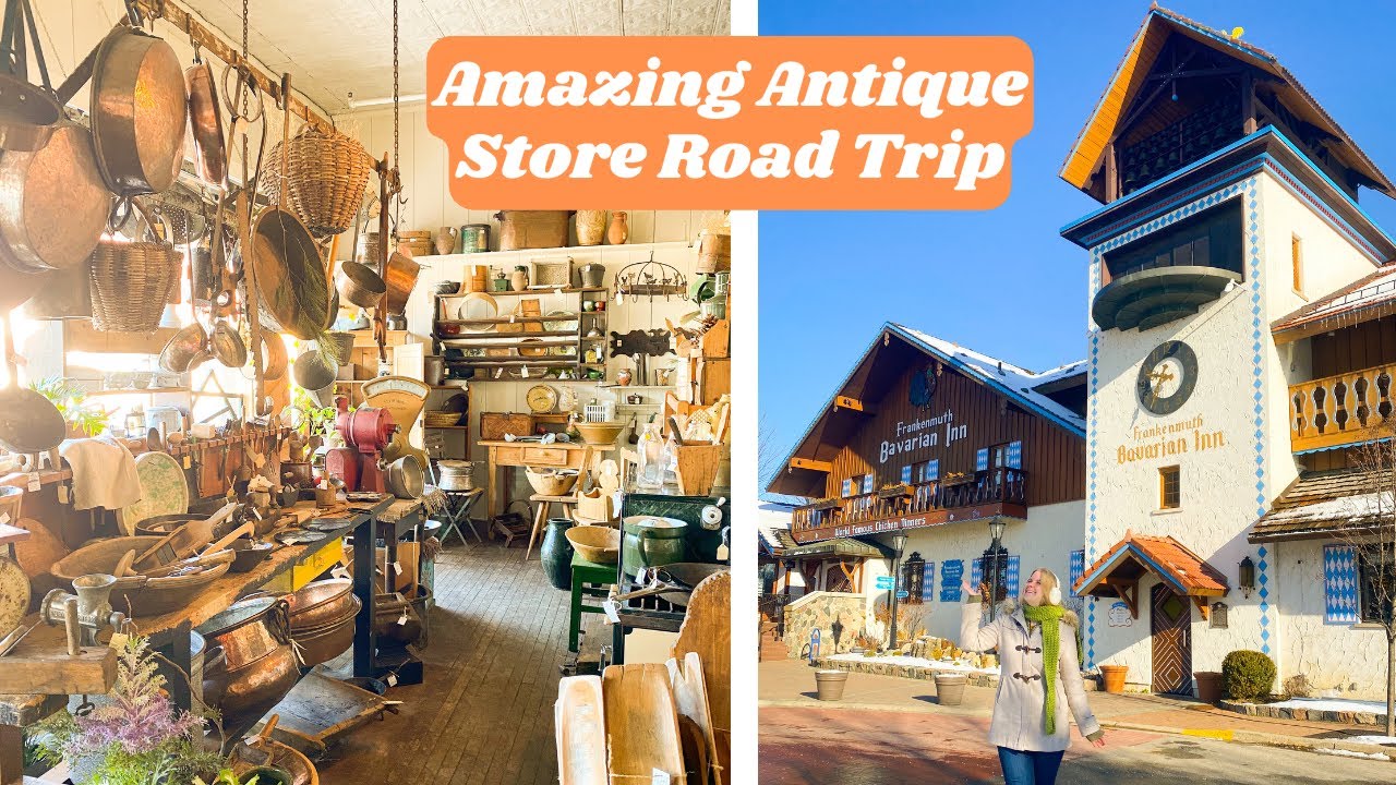 Road Trip To The Biggest Antique Store In Michigan & Visit Frankenmuth
