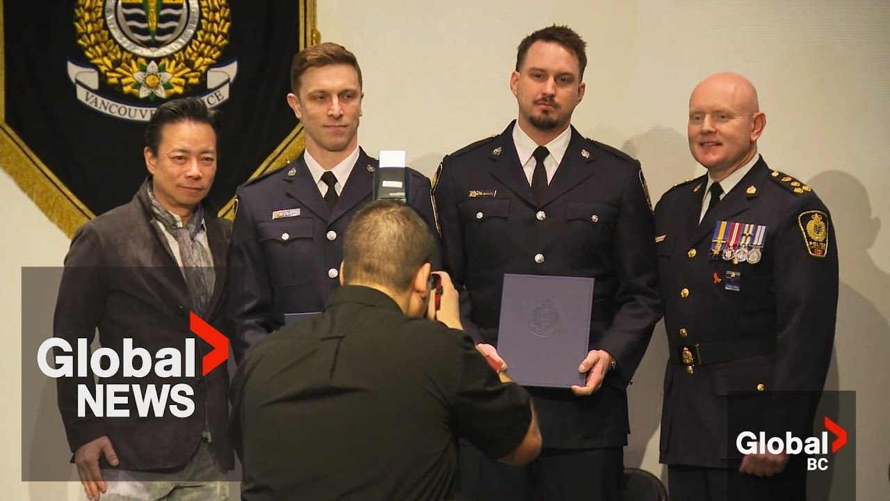 Vancouver police officer stabbed while saving 2-year-old boy receives top honour